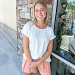 {FINAL SALE} Claim To Love Linen Bermuda Shorts - The Pink Pineapple 850