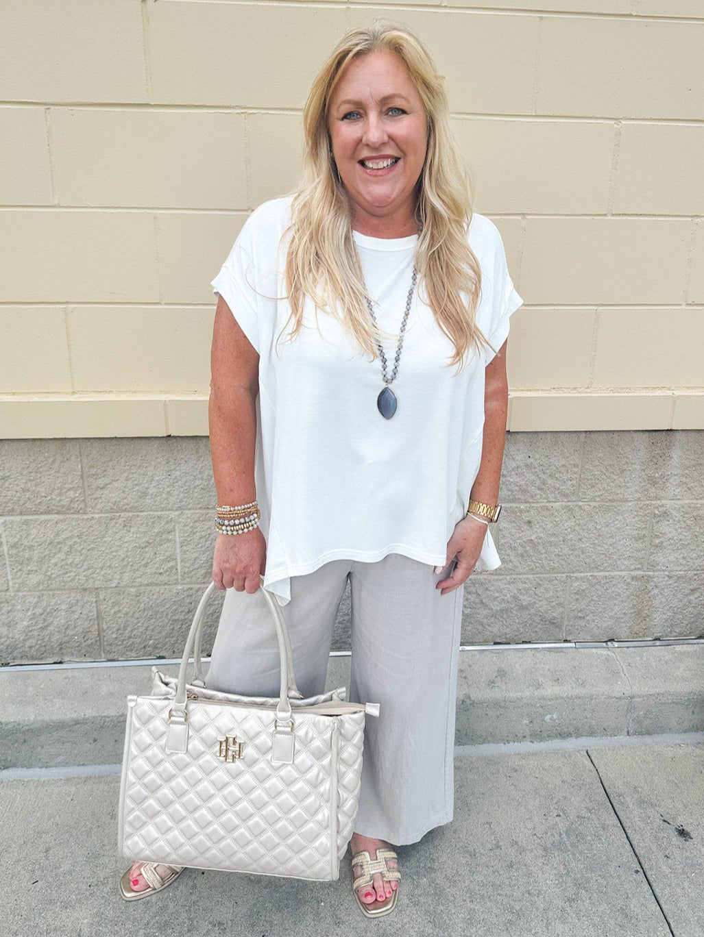 {FINAL SALE} Cosmos With The Girls French Terry Top - The Pink Pineapple 850