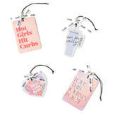 {FINAL SALE} Crush Stay In Your Lane Car Air Freshener - The Pink Pineapple 850