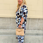 {FINAL SALE} Daybreak Stroll Smocked Pants - The Pink Pineapple 850