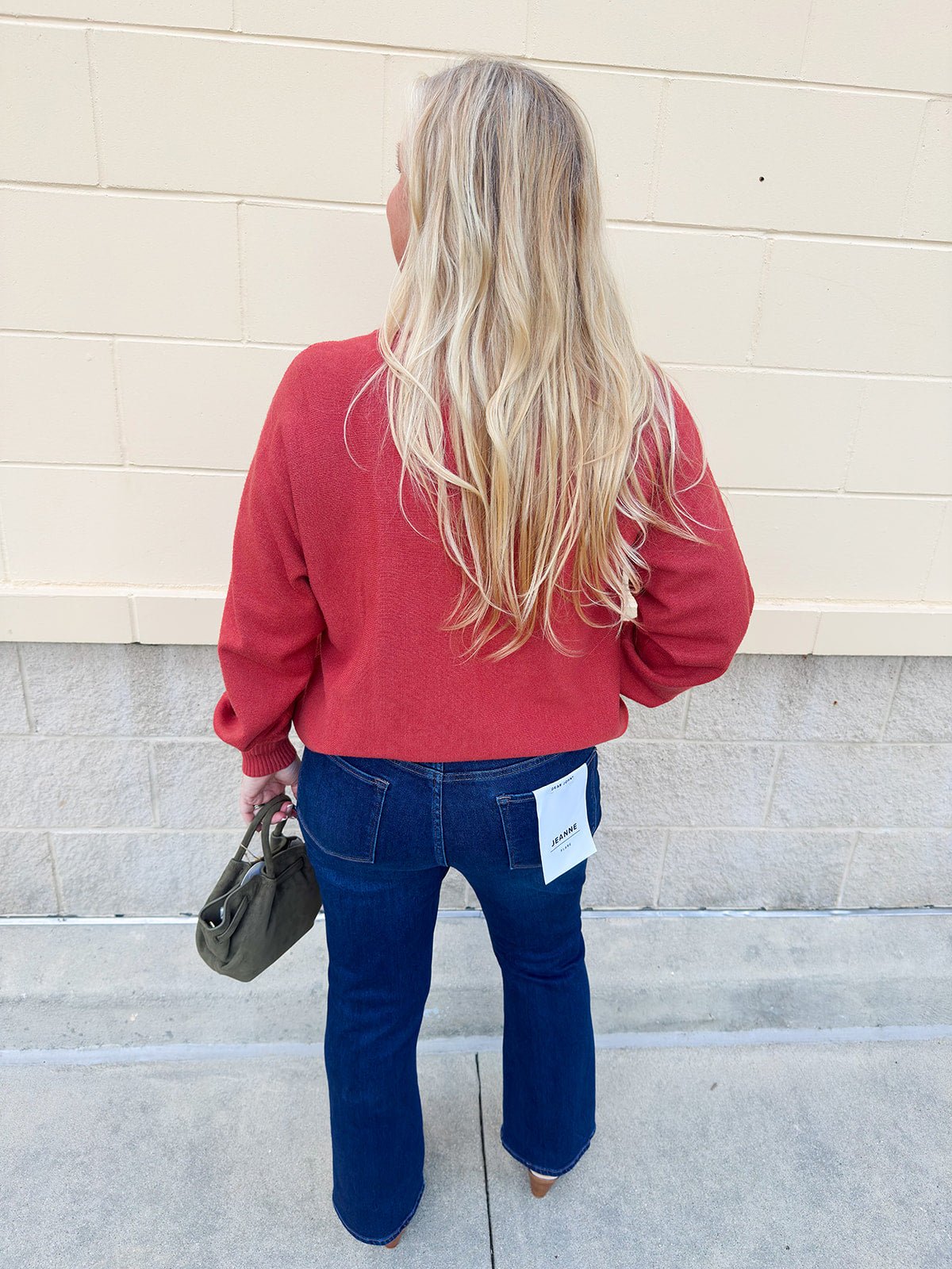{FINAL SALE} [Dear John] Jeanne Mid - Rise Cropped Flare Jeans in Richmond - The Pink Pineapple 850