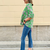 {FINAL SALE} [Dear John] Jeanne Tekapo Midrise Cropped Flare Jeans - The Pink Pineapple 850