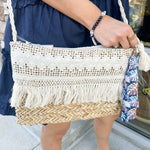 {FINAL SALE} Diana Straw Crossbody - The Pink Pineapple 850