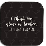 {FINAL SALE} Drink Ink Coasters - The Pink Pineapple 850