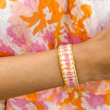 {FINAL SALE} Happy Hour Pro Kenzie Collection Bracelet - The Pink Pineapple 850