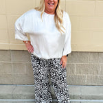 {FINAL SALE} Key to my Heart Satin Blouse {Made in Italy} - The Pink Pineapple 850