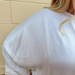 {FINAL SALE} Key to my Heart Satin Blouse {Made in Italy} - The Pink Pineapple 850