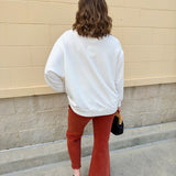 {FINAL SALE} [Mary Square] Sarah Spooky Season Sweatshirt - The Pink Pineapple 850