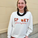 {FINAL SALE} [Mary Square] Sarah Spooky Season Sweatshirt - The Pink Pineapple 850