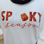 {FINAL SALE} [Mary Square] Sarah Spooky Season Sweatshirt - The Pink Pineapple 850