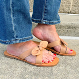 {FINAL SALE} [Matisse] Vaughn Bow Sandal - The Pink Pineapple 850