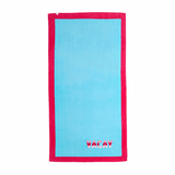 {FINAL SALE} Mudpie Vacay Blue Beach Towel - The Pink Pineapple 850