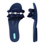 {FINAL SALE} Oka - B Kalani Slide Sandals - Sapphire - The Pink Pineapple 850