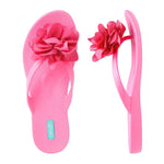 {FINAL SALE} Oka - B Vivie Flip Flops - Electric Pink - The Pink Pineapple 850