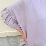 [FINAL SALE] Ruffle Reverie Duster in Mauve - The Pink Pineapple 850