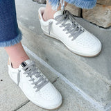 {FINAL SALE} Shu Shop Paz Star Sneakers in Sand Suede - The Pink Pineapple 850