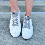 {FINAL SALE} Shu Shop Paz Star Sneakers in Sand Suede - The Pink Pineapple 850