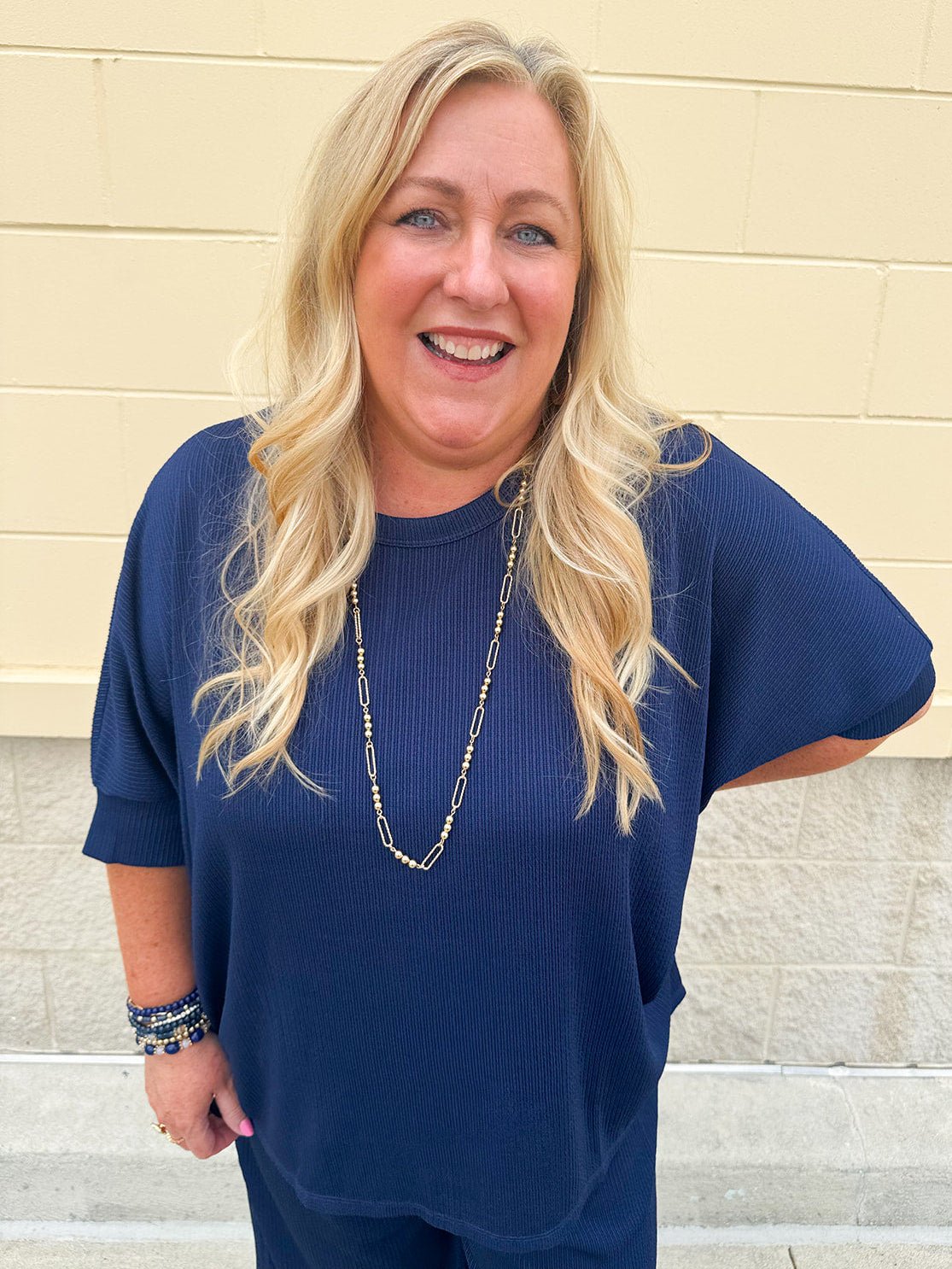 {FINAL SALE} Simply Unforgettable Dolman Sleeve Lounge Set - The Pink Pineapple 850