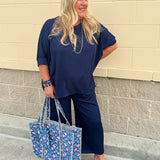 {FINAL SALE} Simply Unforgettable Dolman Sleeve Lounge Set - The Pink Pineapple 850