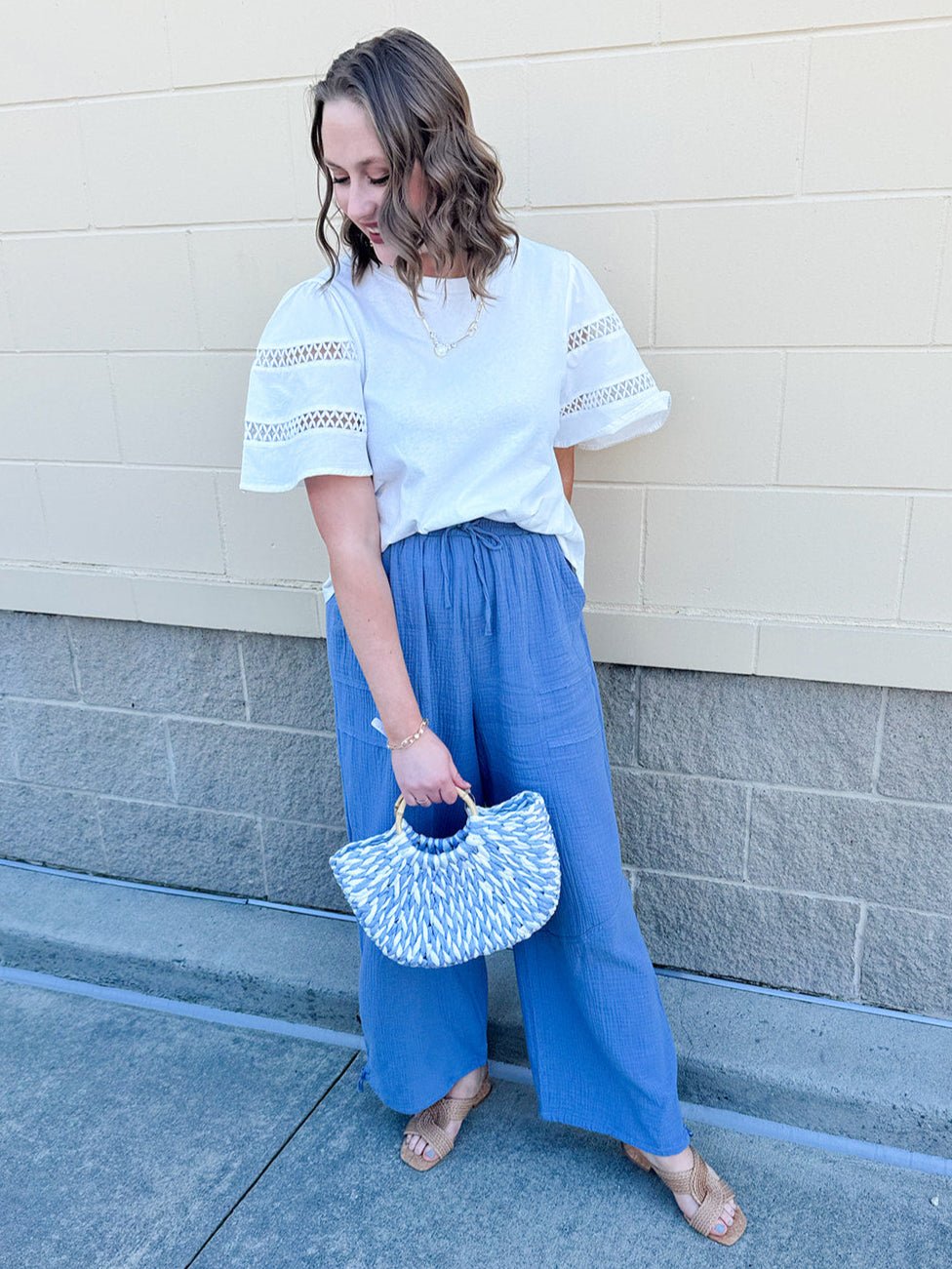 {FINAL SALE} Summer Straw Beach Tote Bag - The Pink Pineapple 850