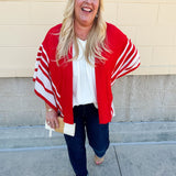 {FINAL SALE} Sunset Rally Kimono Cardigan - The Pink Pineapple 850