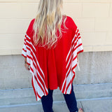 {FINAL SALE} Sunset Rally Kimono Cardigan - The Pink Pineapple 850