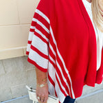 {FINAL SALE} Sunset Rally Kimono Cardigan - The Pink Pineapple 850