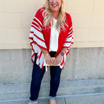 {FINAL SALE} Sunset Rally Kimono Cardigan - The Pink Pineapple 850