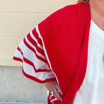 {FINAL SALE} Sunset Rally Kimono Cardigan - The Pink Pineapple 850