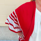 {FINAL SALE} Sunset Rally Kimono Cardigan - The Pink Pineapple 850