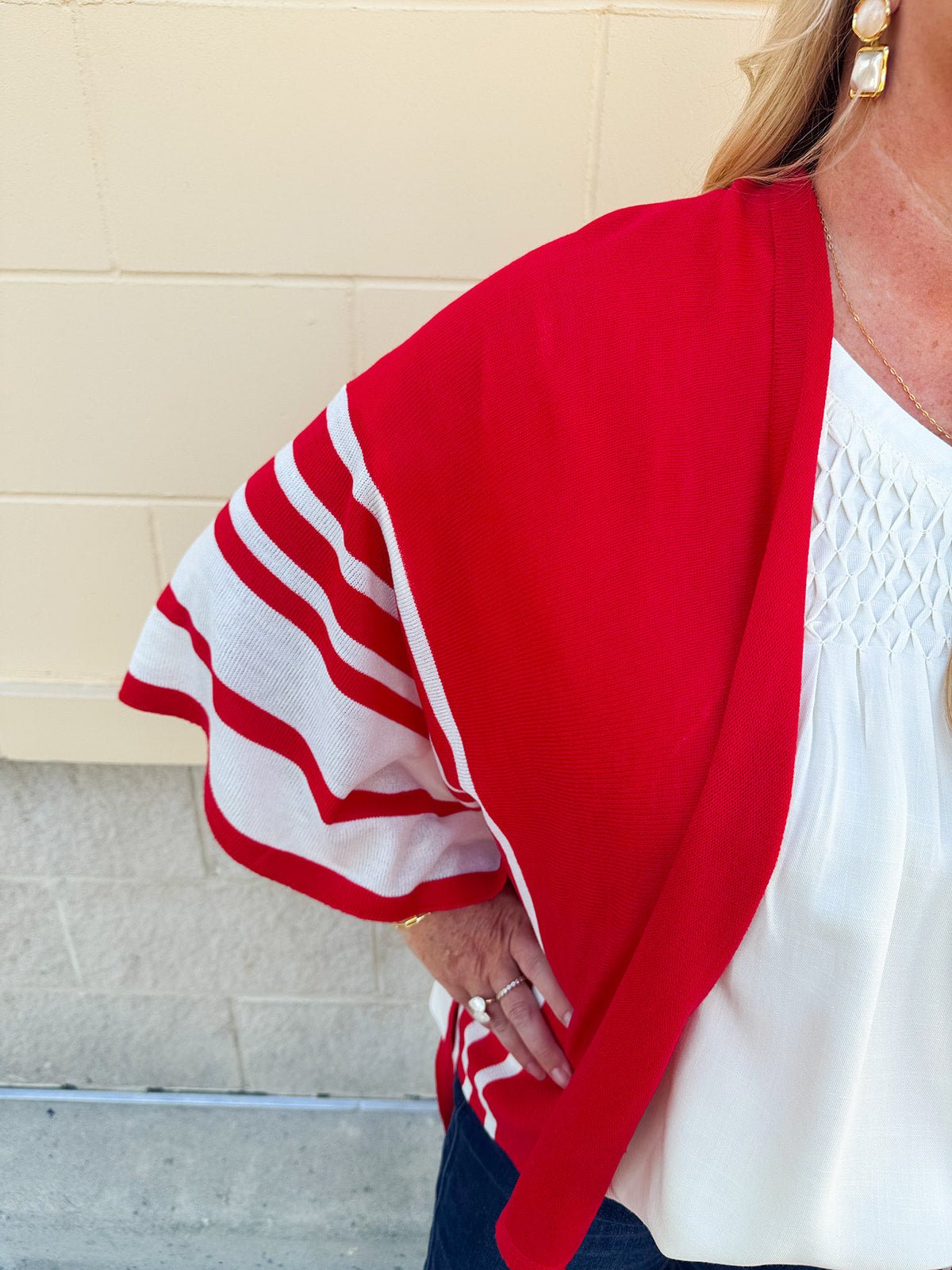 {FINAL SALE} Sunset Rally Kimono Cardigan - The Pink Pineapple 850