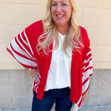 {FINAL SALE} Sunset Rally Kimono Cardigan - The Pink Pineapple 850