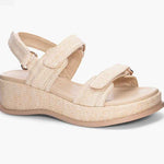 {FINAL SALE} The Cyra Raffia Platform Sandal - The Pink Pineapple 850