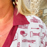 {FINAL SALE} The Tallahassee Elizabeth Top - The Pink Pineapple 850