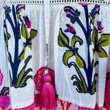 [FINAL SALE] [THML] Veranda Bloom Flutter Sleeve Top - The Pink Pineapple 850