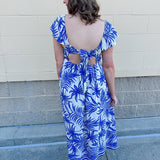 {FINAL SALE} Vacay Bound Sweetheart Maxi Dress - The Pink Pineapple 850