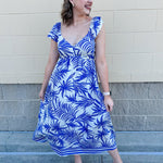 {FINAL SALE} Vacay Bound Sweetheart Maxi Dress - The Pink Pineapple 850