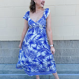 {FINAL SALE} Vacay Bound Sweetheart Maxi Dress - The Pink Pineapple 850