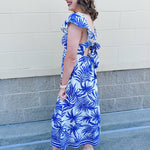{FINAL SALE} Vacay Bound Sweetheart Maxi Dress - The Pink Pineapple 850