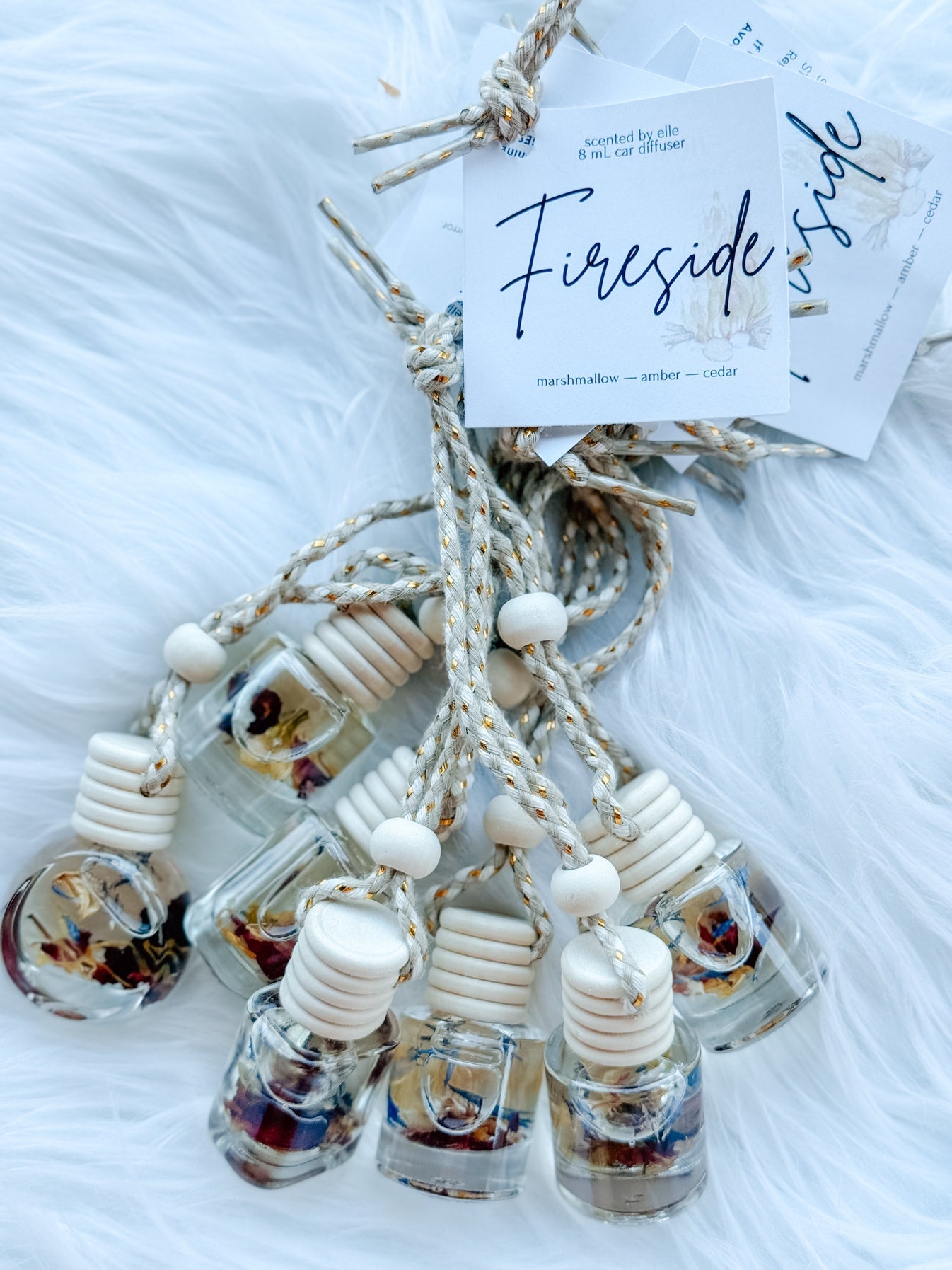 Fireside Car Diffuser - The Pink Pineapple 850