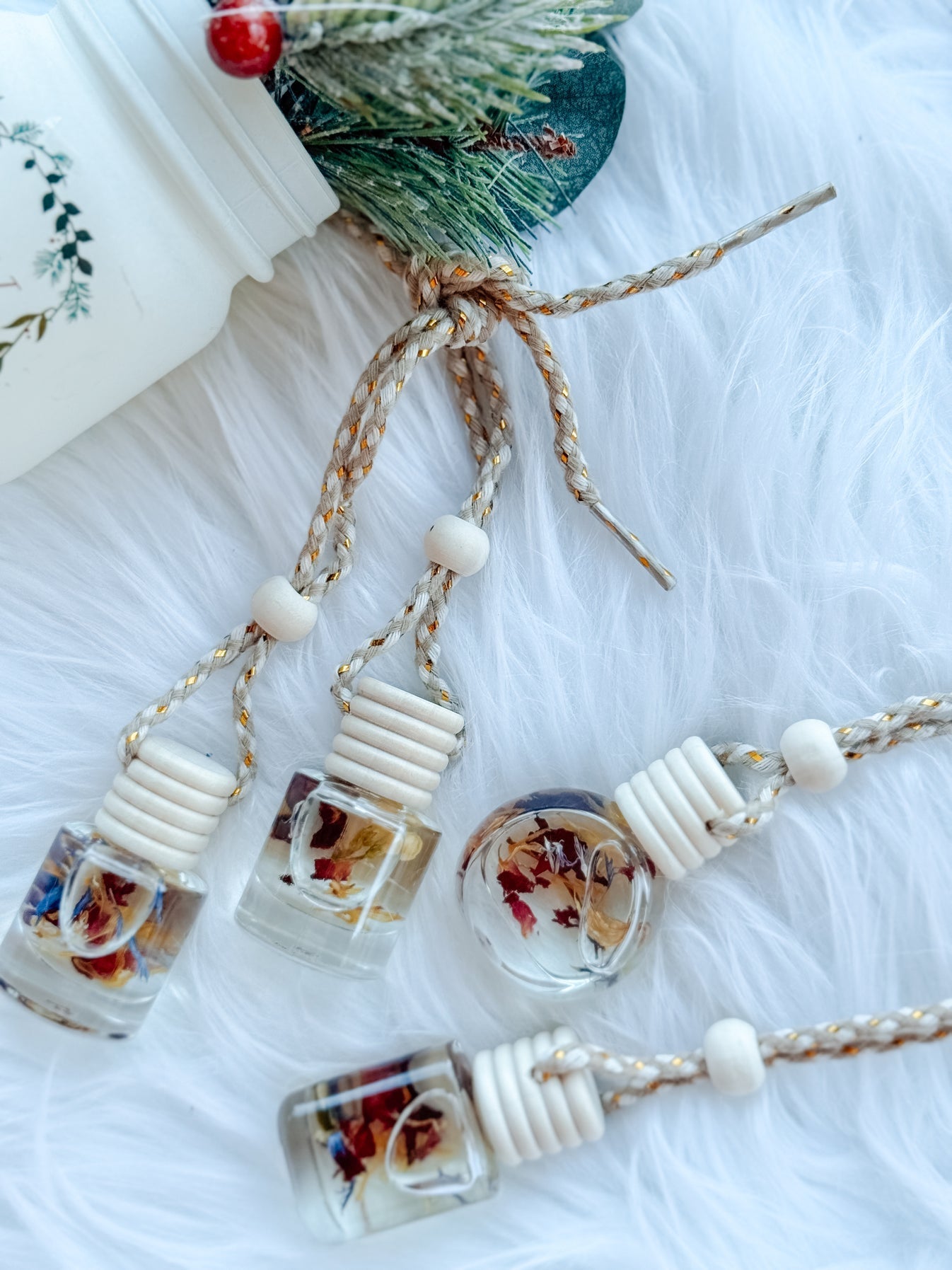 Fireside Car Diffuser - The Pink Pineapple 850