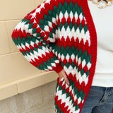Fireside Cheer Textured Holiday Cardigan - The Pink Pineapple 850