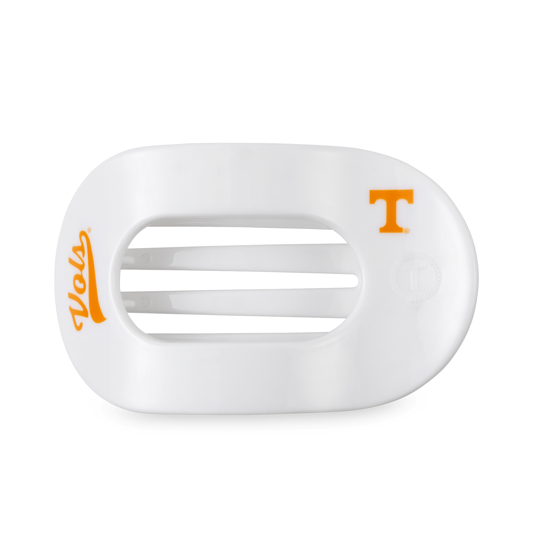 Flat Round Hair Clip | Large | Go Vols! - The Pink Pineapple 850