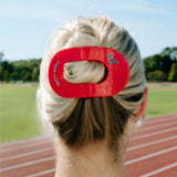 Flat Round Hair Clip | Large | Hotty Toddy! - The Pink Pineapple 850
