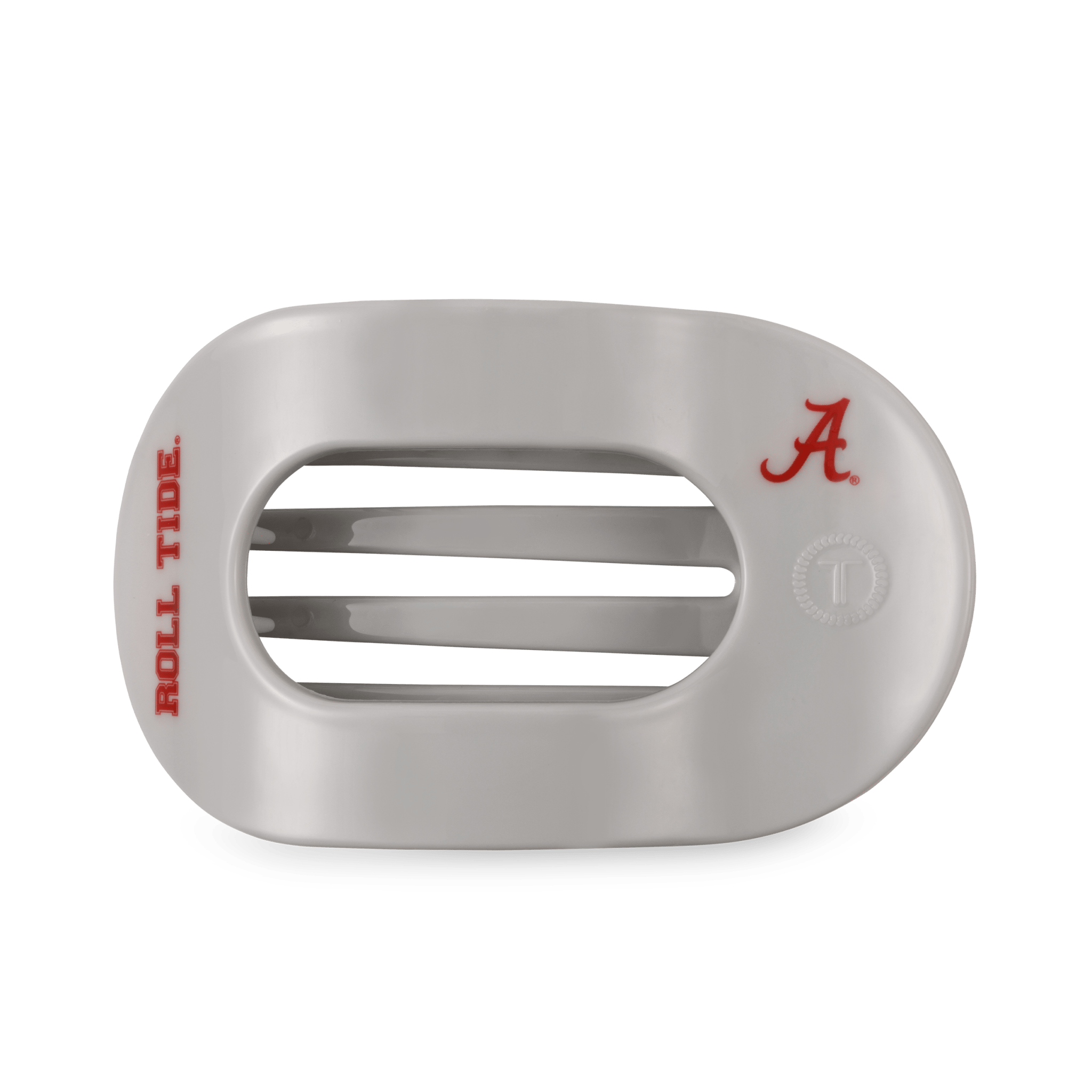 Flat Round Hair Clip | Large | Roll Tide! - The Pink Pineapple 850