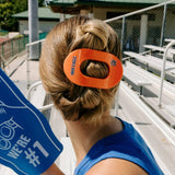 Flat Round Hair Clip | Large | War Eagle! - The Pink Pineapple 850