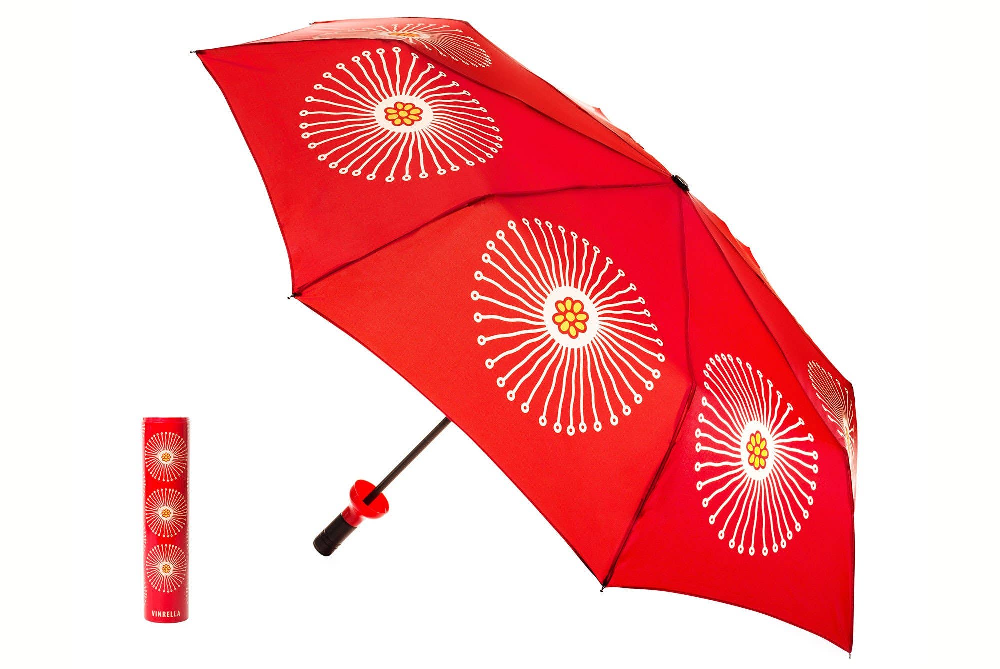 Flora Bottle Umbrella - The Pink Pineapple 850