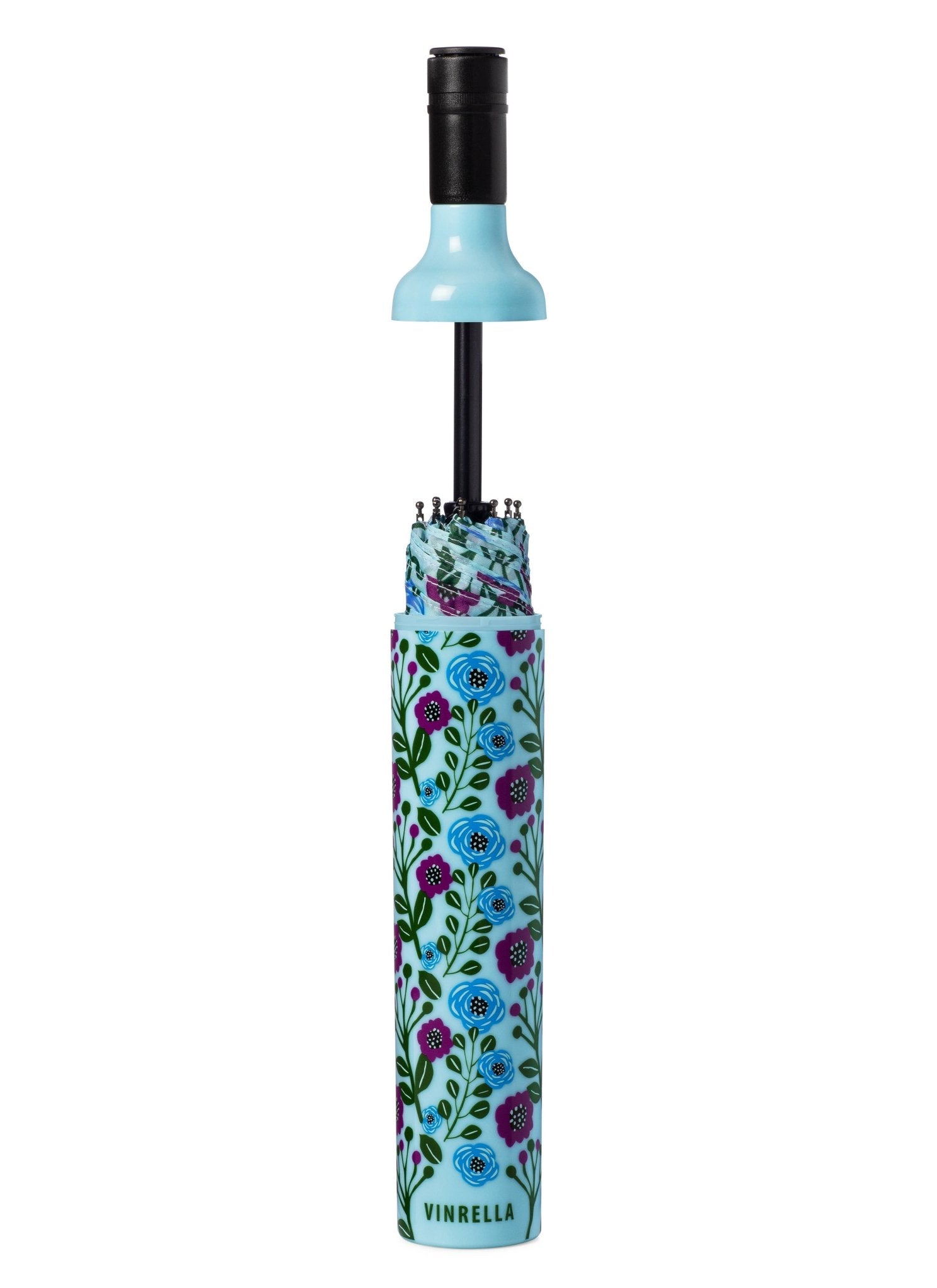 Floral Fantasy Bottle Umbrella - The Pink Pineapple 850