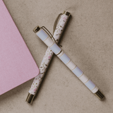 Floral Metal Pen Set - The Pink Pineapple 850