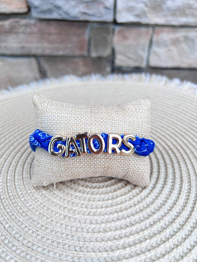 Florida Gators Bandana Slider Bracelet - The Pink Pineapple 850